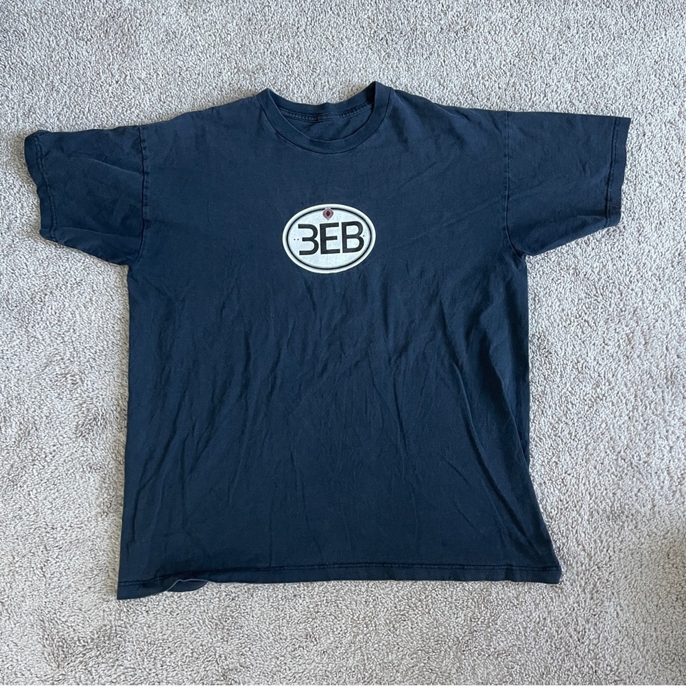 Vintage 90s Third Eye Blind band logo tee with back graphic / size XL